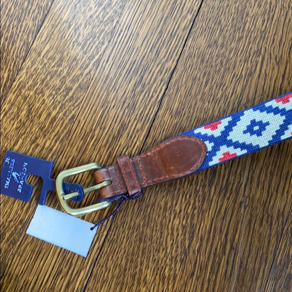 NWT Smathers and Branson Needlepoint Belt - Picture 2 of 3